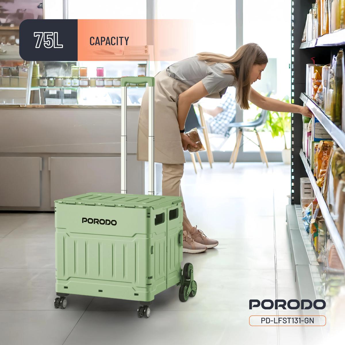 Porodo Lifestyle Collapsible Wagon Cart