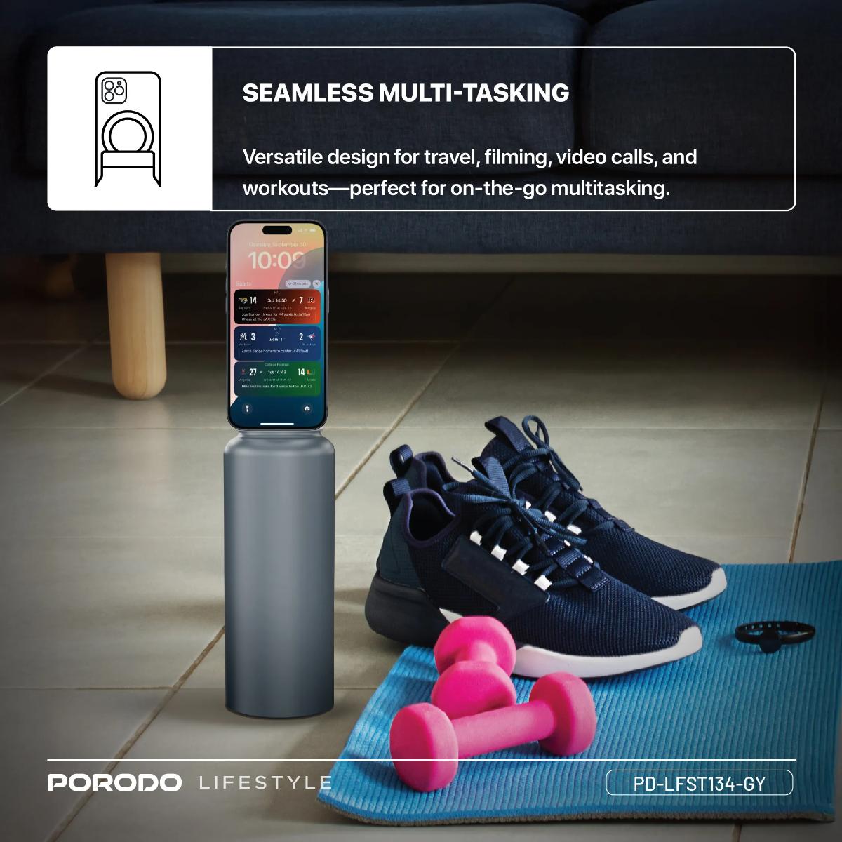 Porodo Lifestyle Magnetic Mount Water Bottle
