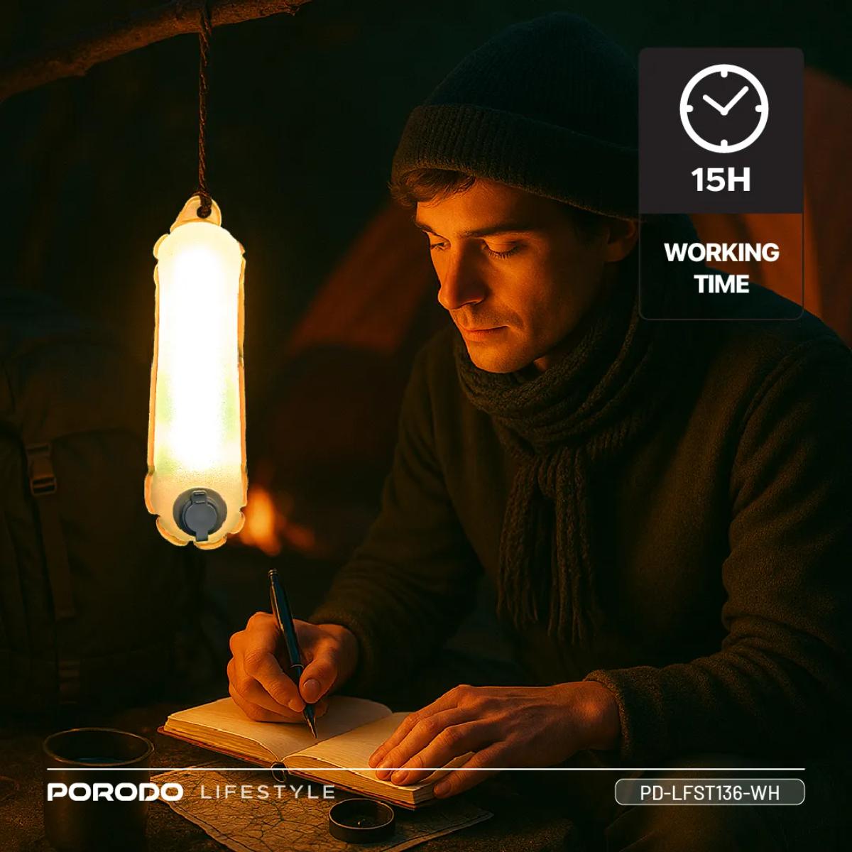 Porodo Lifestyle Inflatable Outdoor Magnetic Tube Light