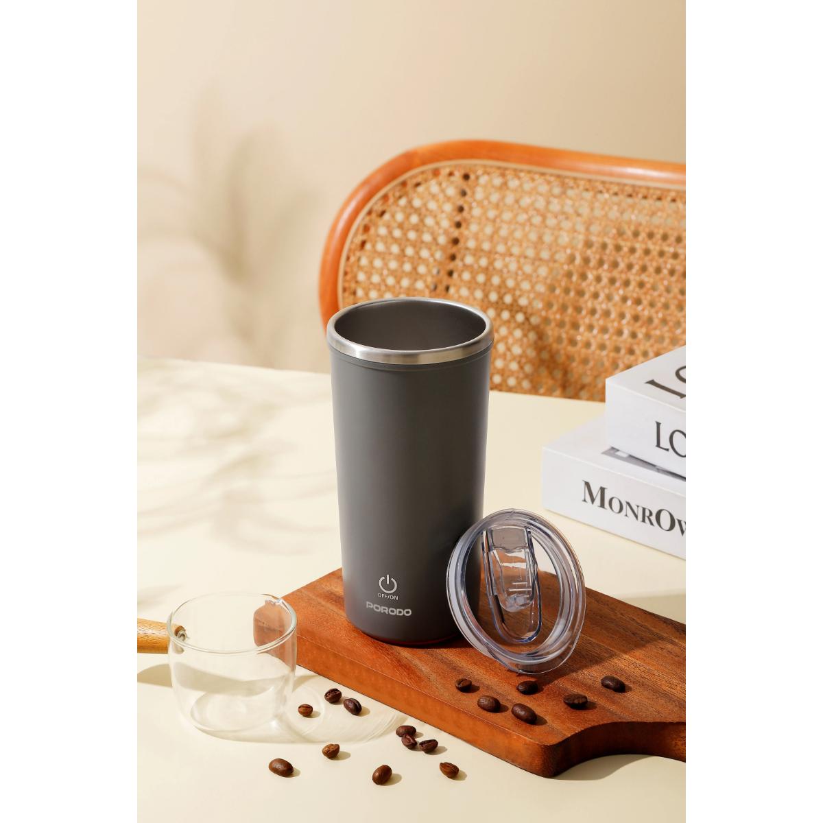 Porodo Lifestyle Auto-Stirring Insulated Mug