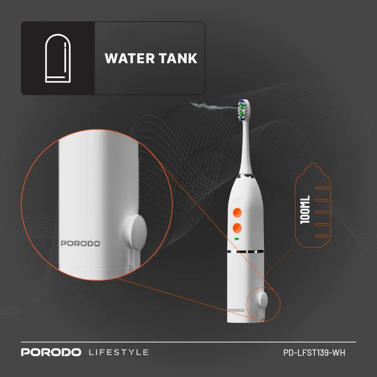 Porodo Lifestyle Water Floss  Toothbrush