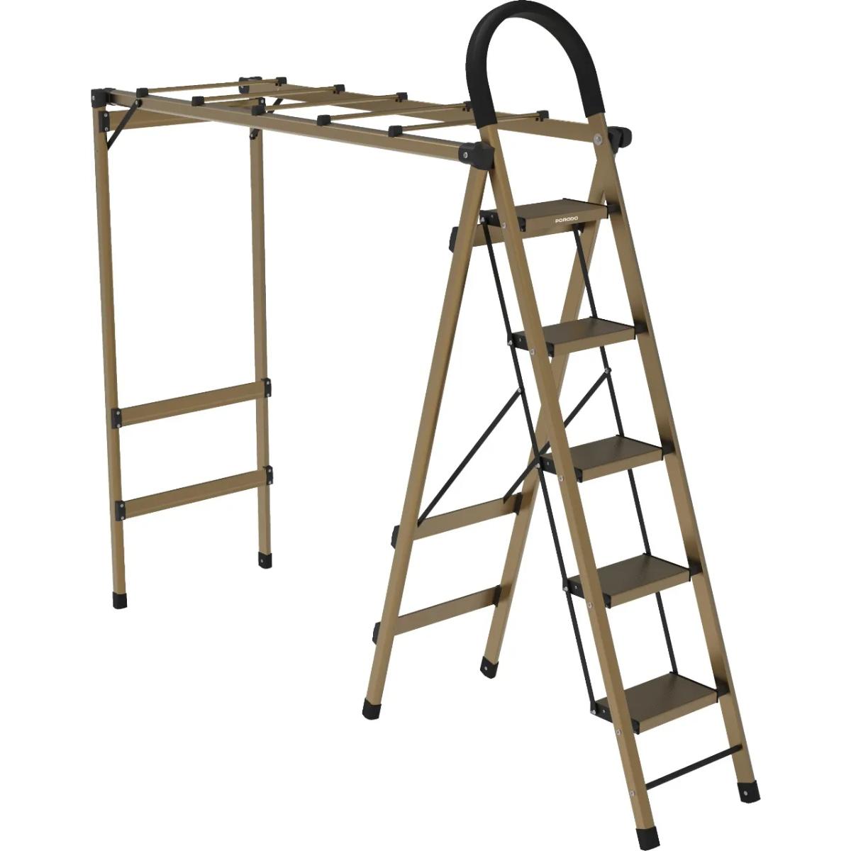 Porodo Lifestyle 5-Step Ladder & Clothes Rack