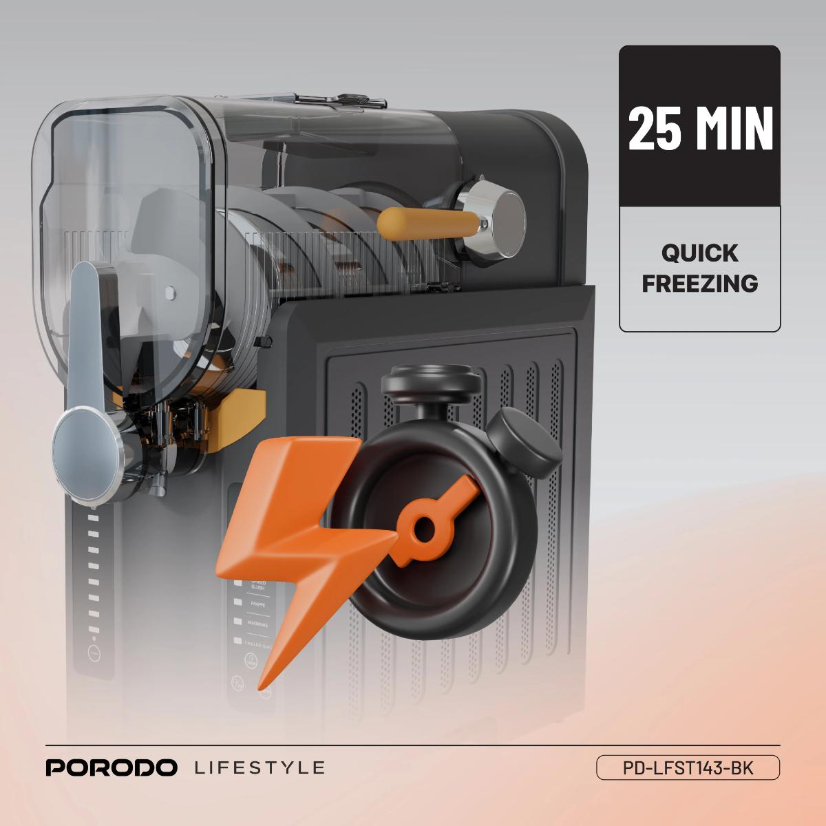 Porodo Lifestyle Multi-Function Slushie Maker