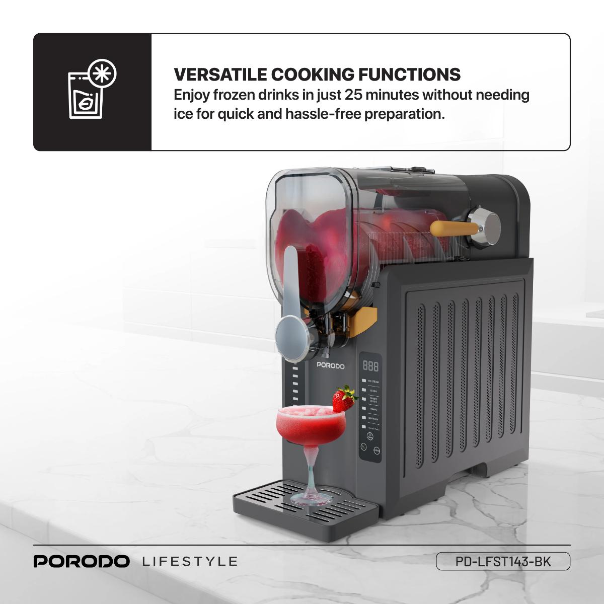 Porodo Lifestyle Multi-Function Slushie Maker