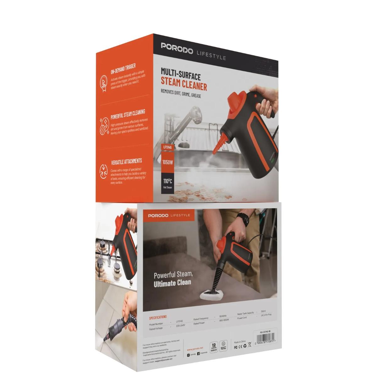Porodo  Multi-Surface Steam Cleaner