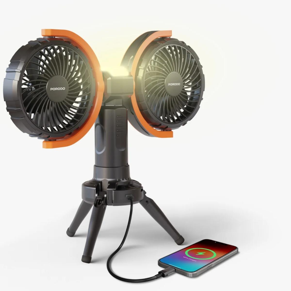 Porodo  Dual-Head Oscillating Fan
