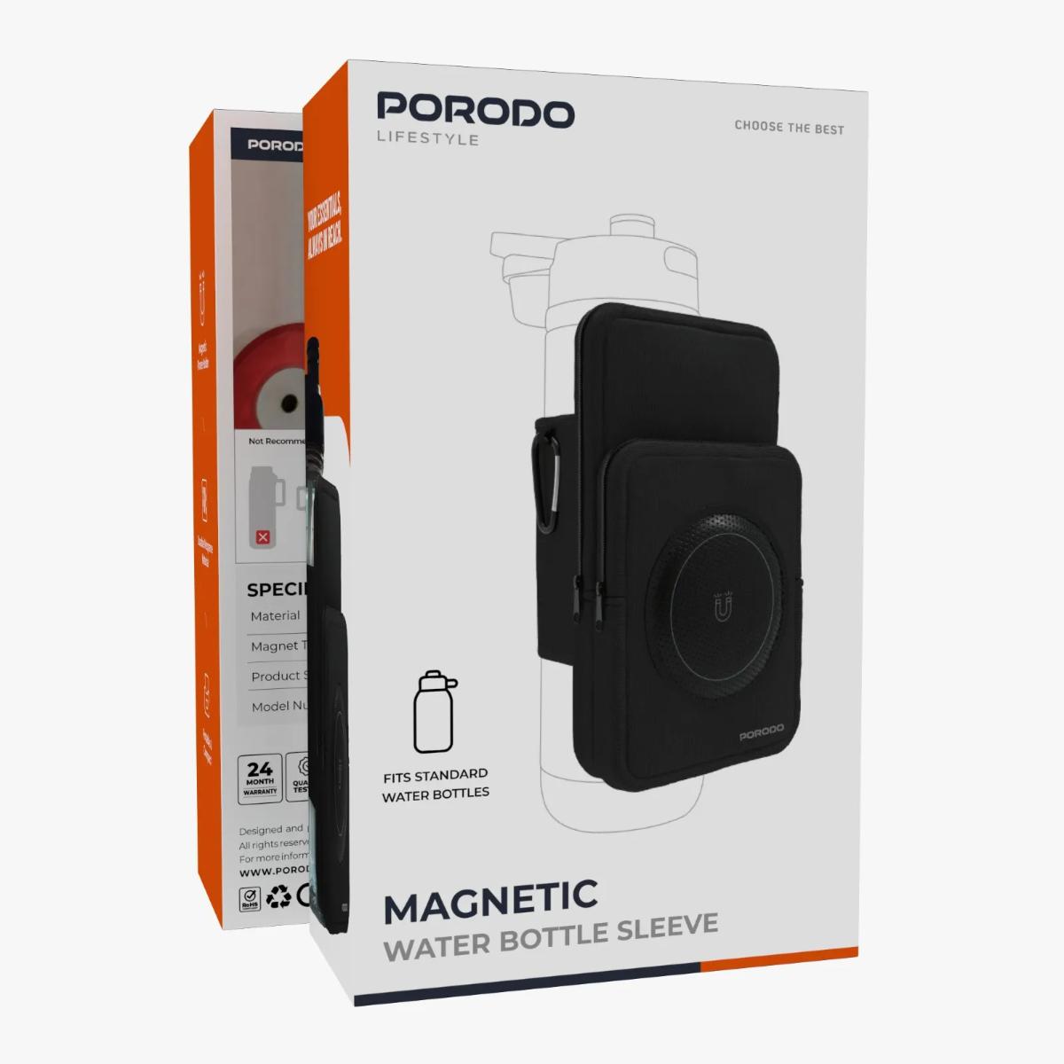 Porodo Lifestyle Magnetic Water Bottle Sleeve
