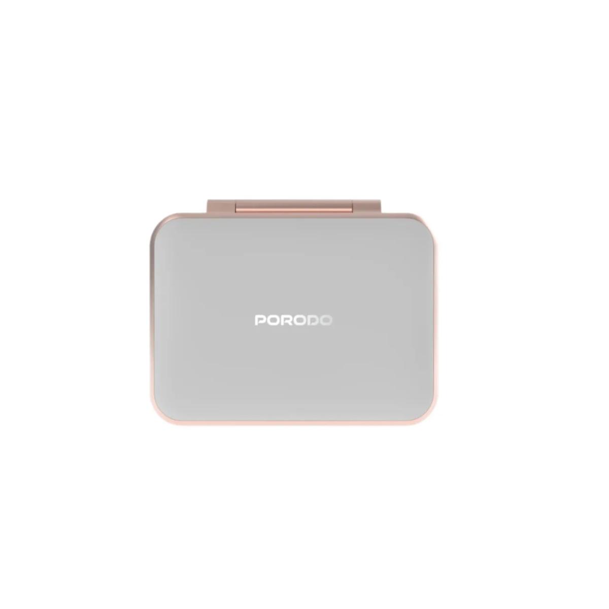 Porodo 2-in-1 LED Magnifying Makeup Mirror