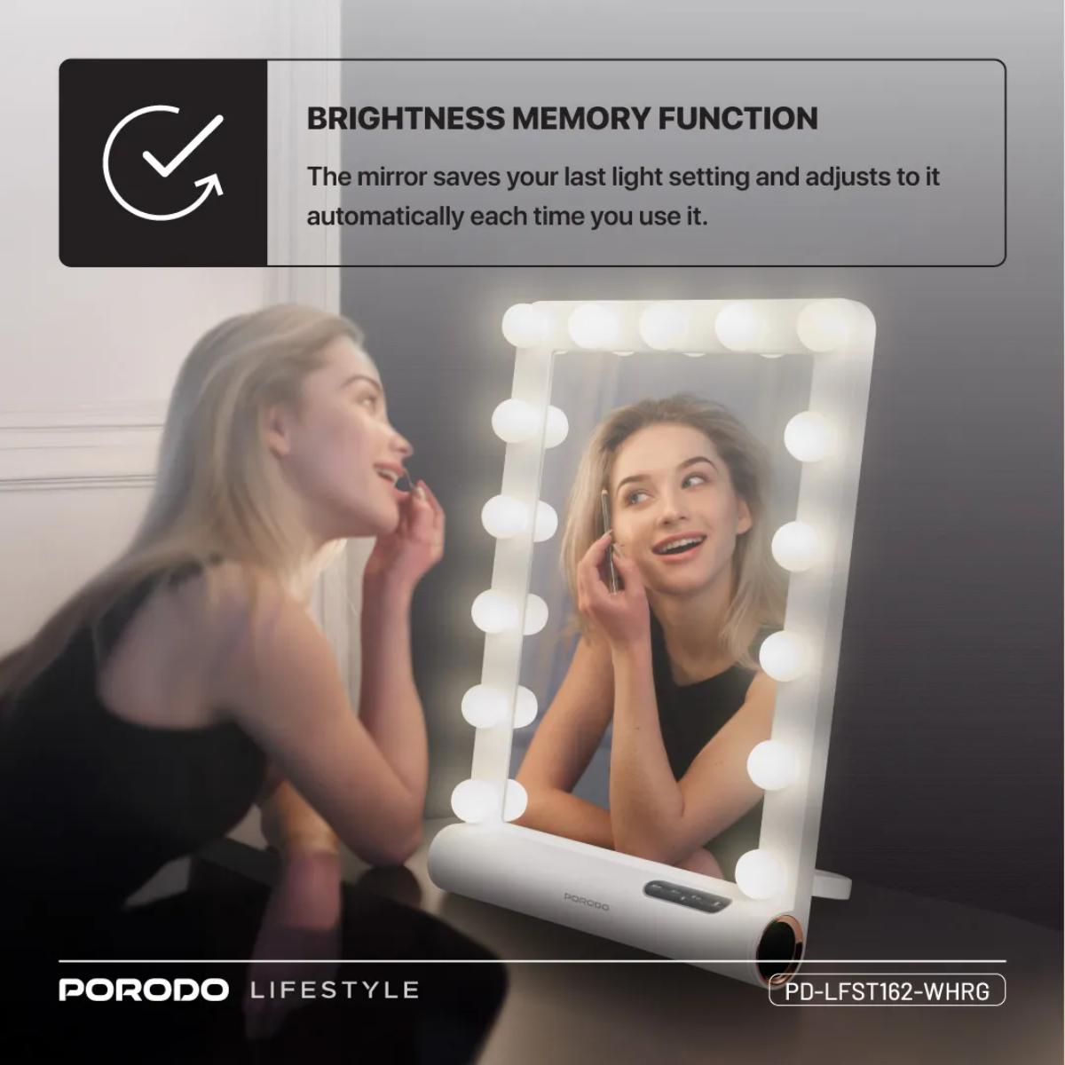 Porodo Lifestyle Hollywood Vanity Mirror