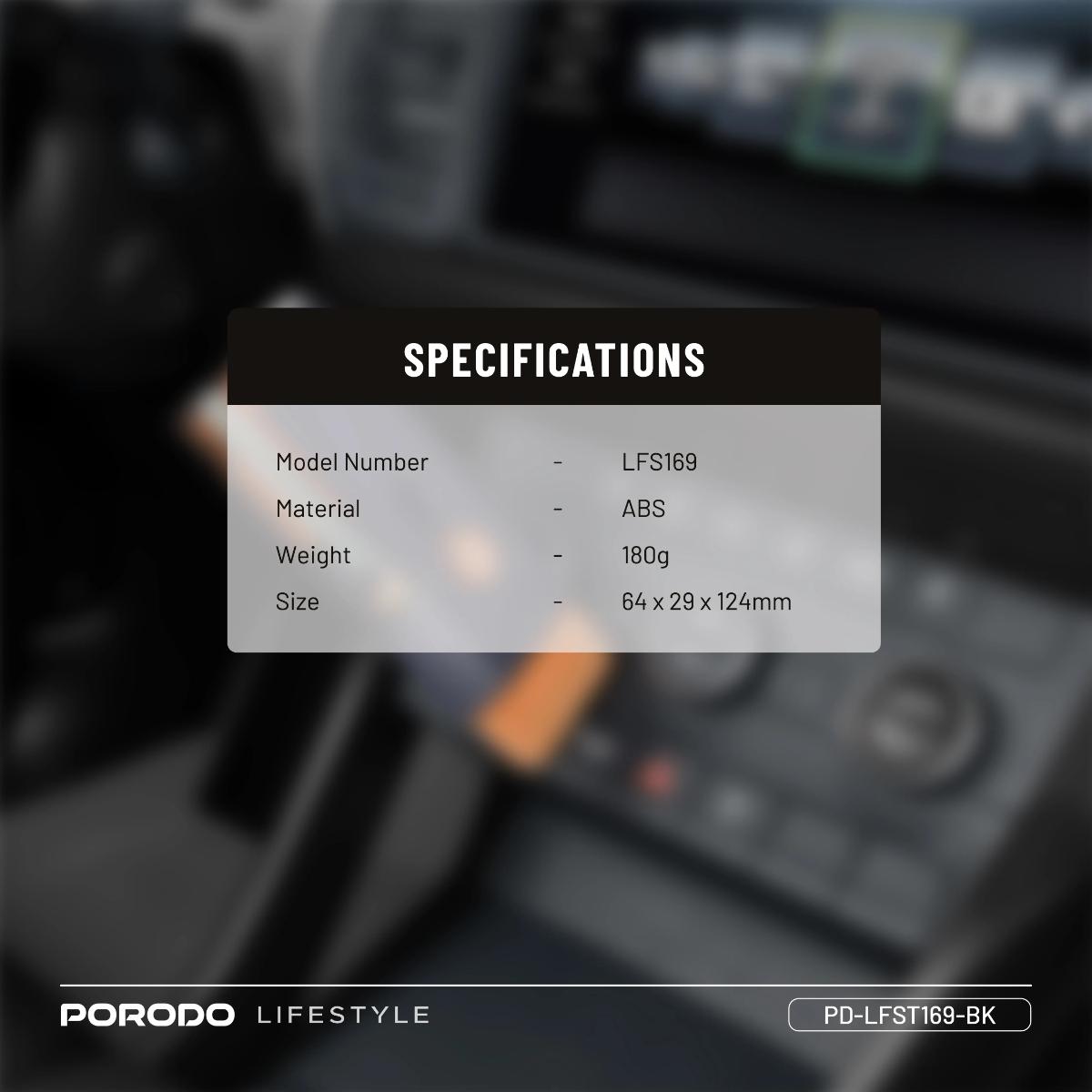 Porodo Lifestyle Vehicle Emergency Safety kit