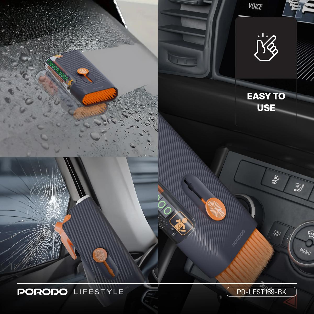 Porodo Lifestyle Vehicle Emergency Safety kit