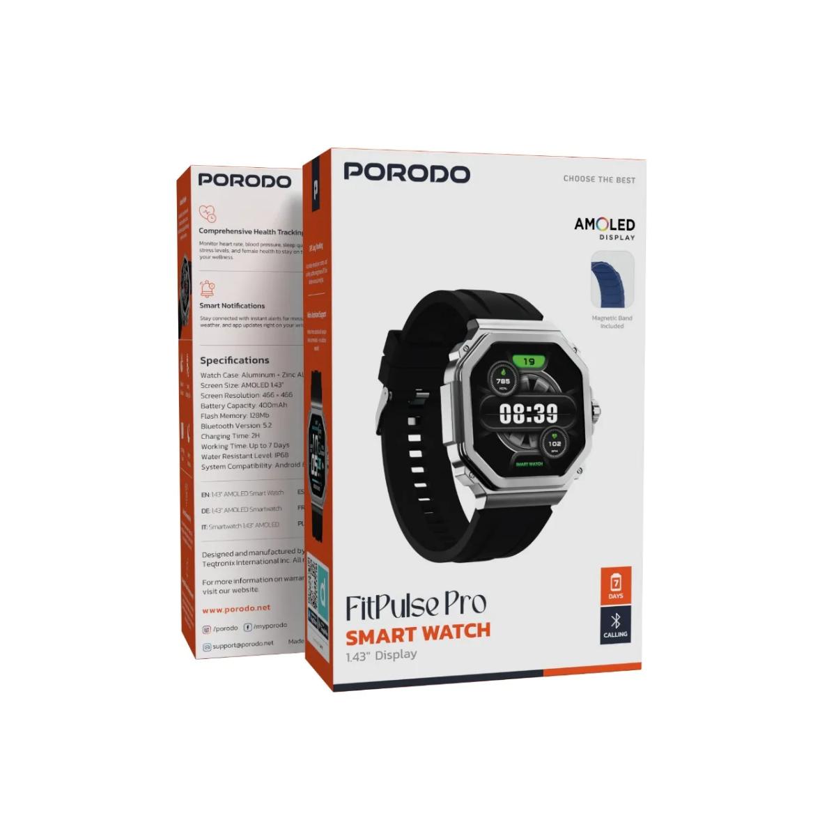 Porodo Fitpulse Pro Smart Watch