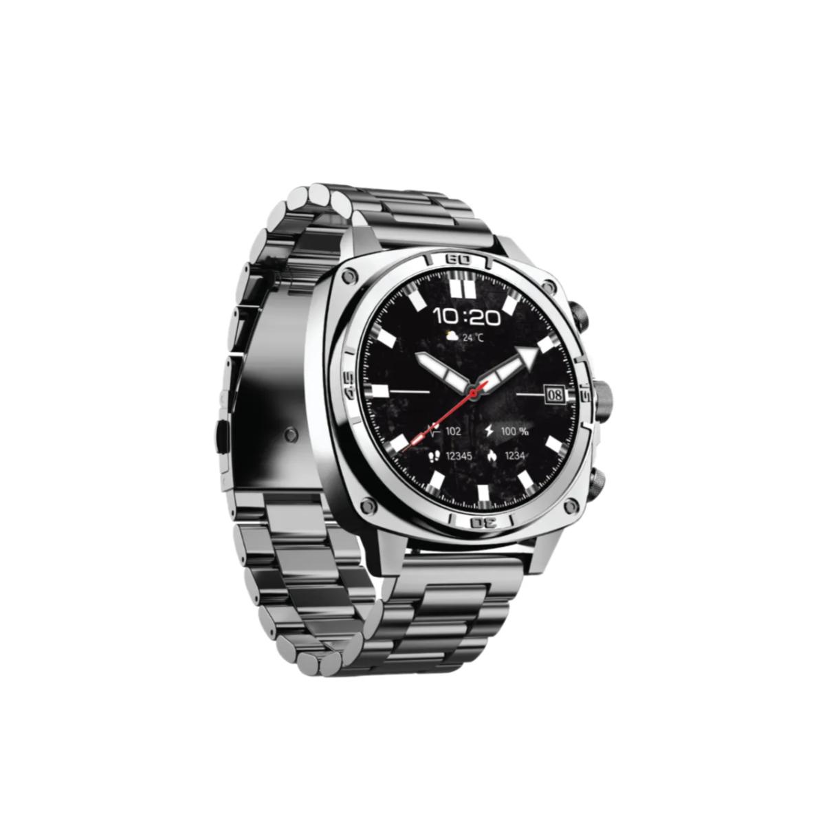 Porodo Chrono Steel Smart Watch