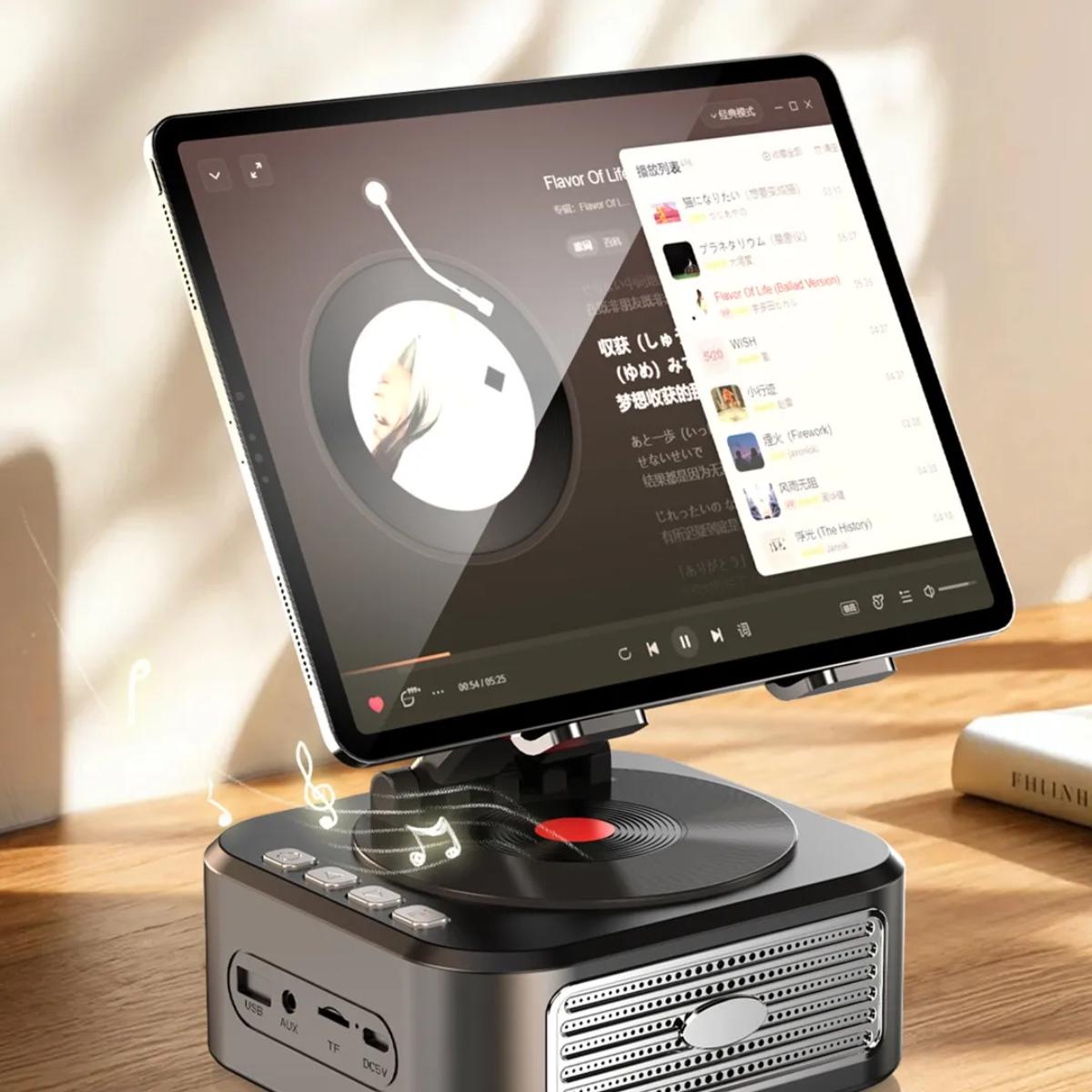 Porodo Lifestyle Multifunctional Tablet Speaker Stand