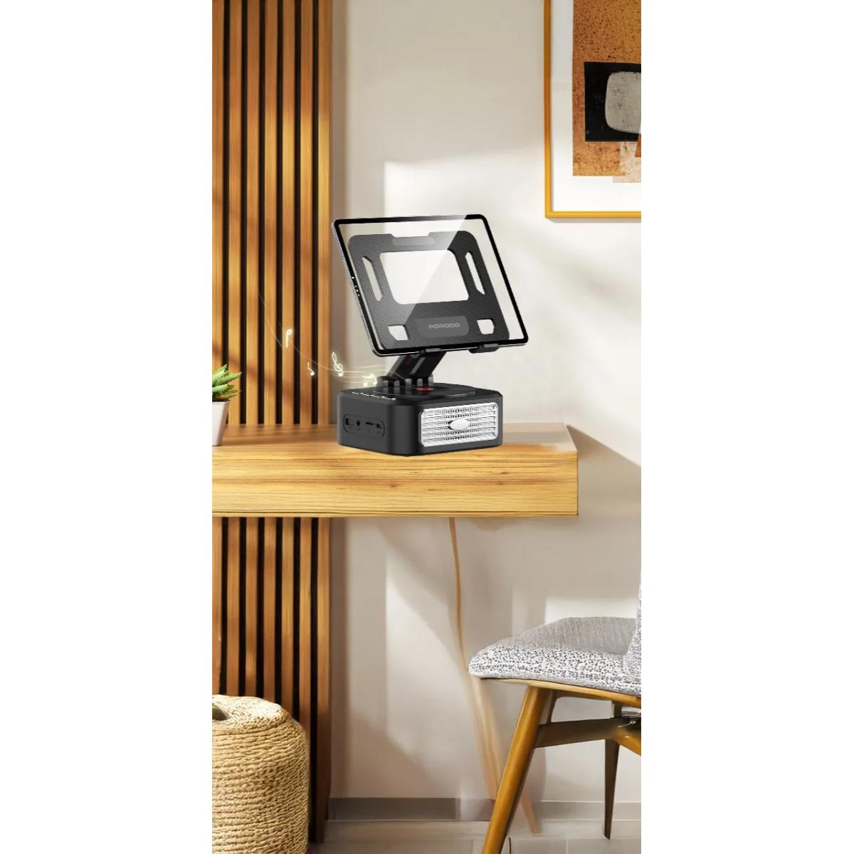 Porodo Lifestyle Multifunctional Tablet Speaker Stand