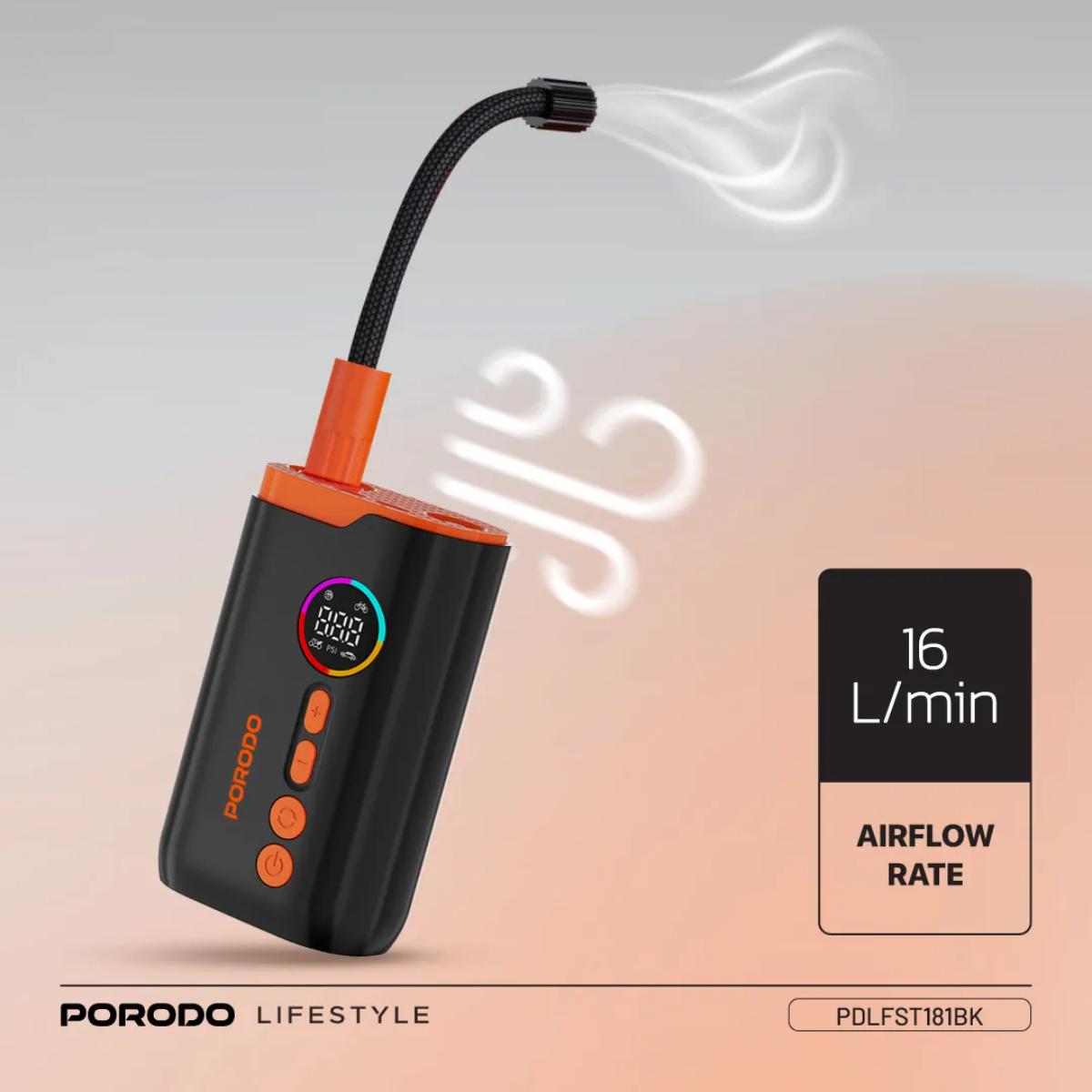 Porodo Lifestyle Electric Air Inflator