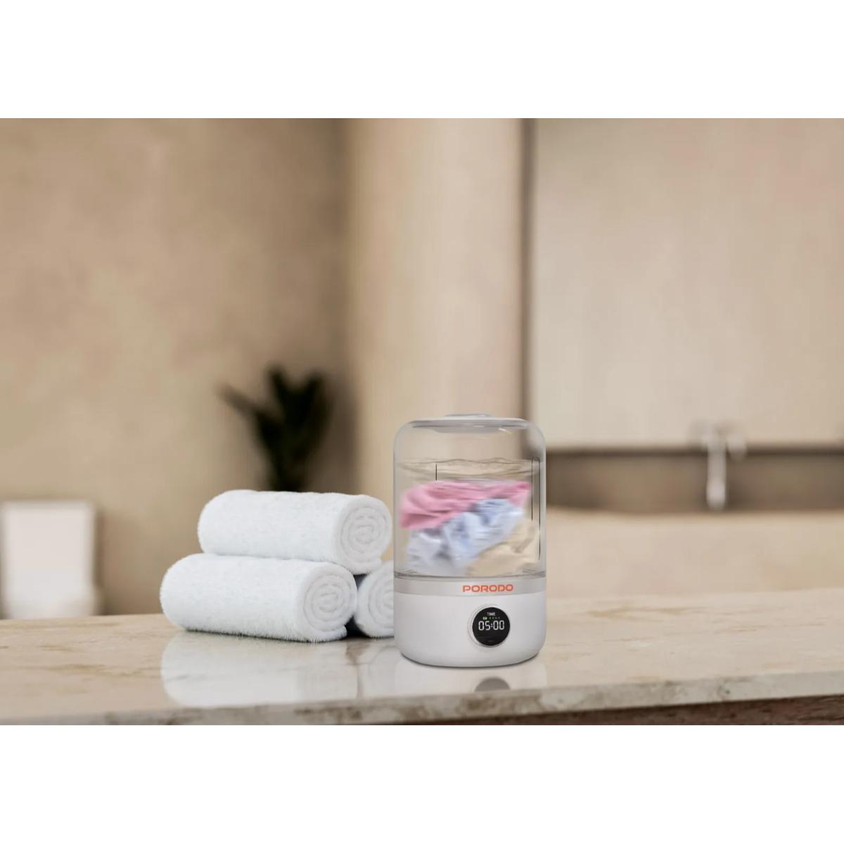 Porodo Lifestyle Cordless Mini Washing Machine