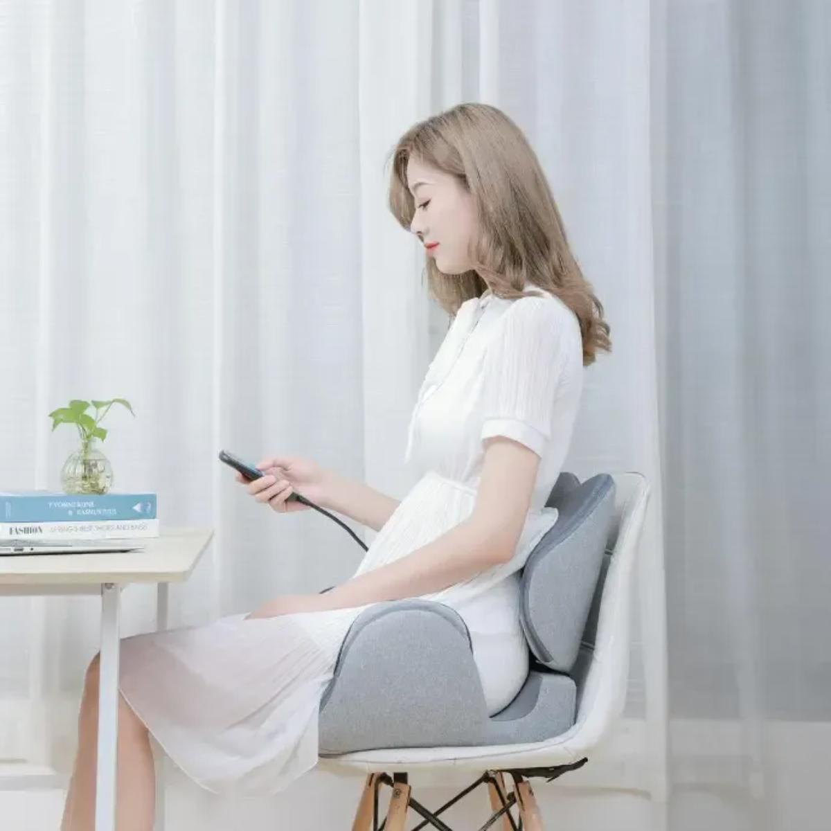 Porodo Lumbar Support Cushion Massager