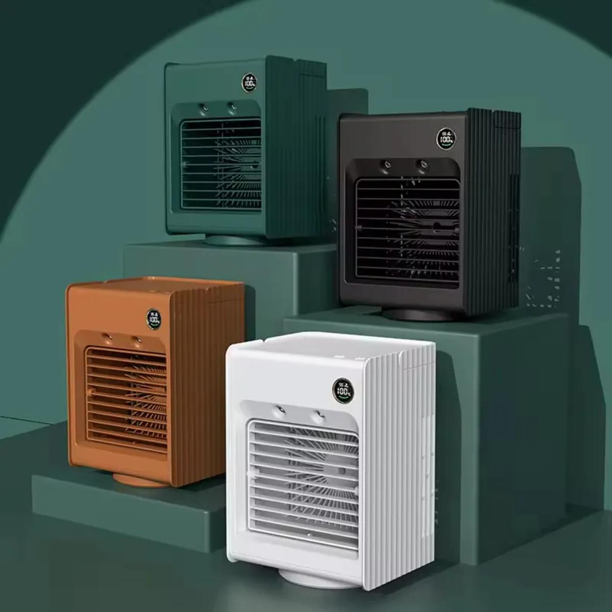 Porodo 4-in-1 Portable Cooling Fan & Mister