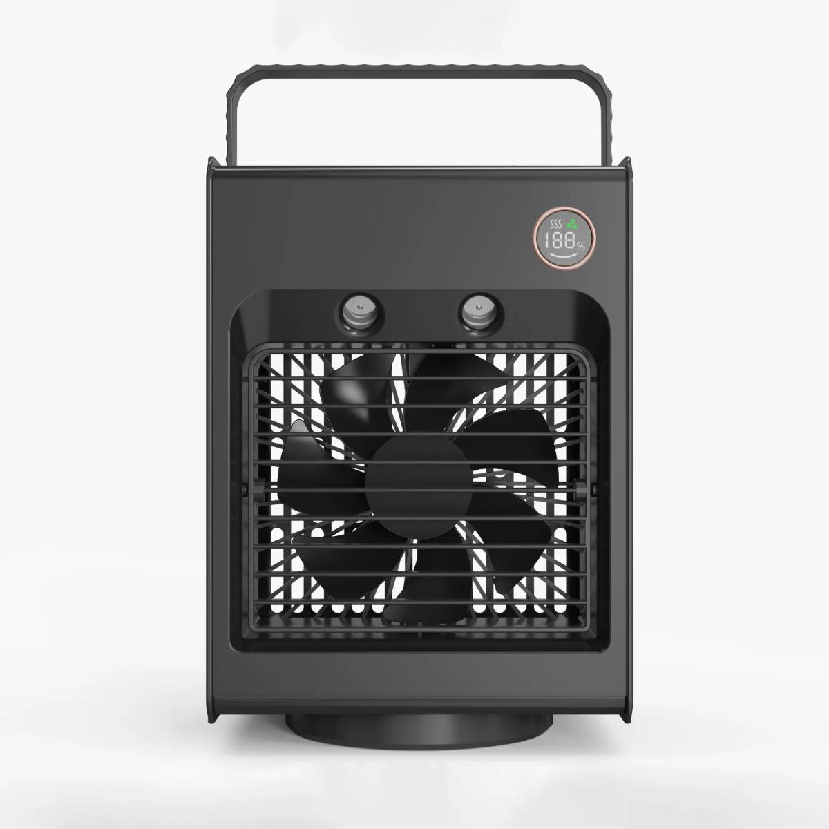 Porodo 4-in-1 Portable Cooling Fan & Mister