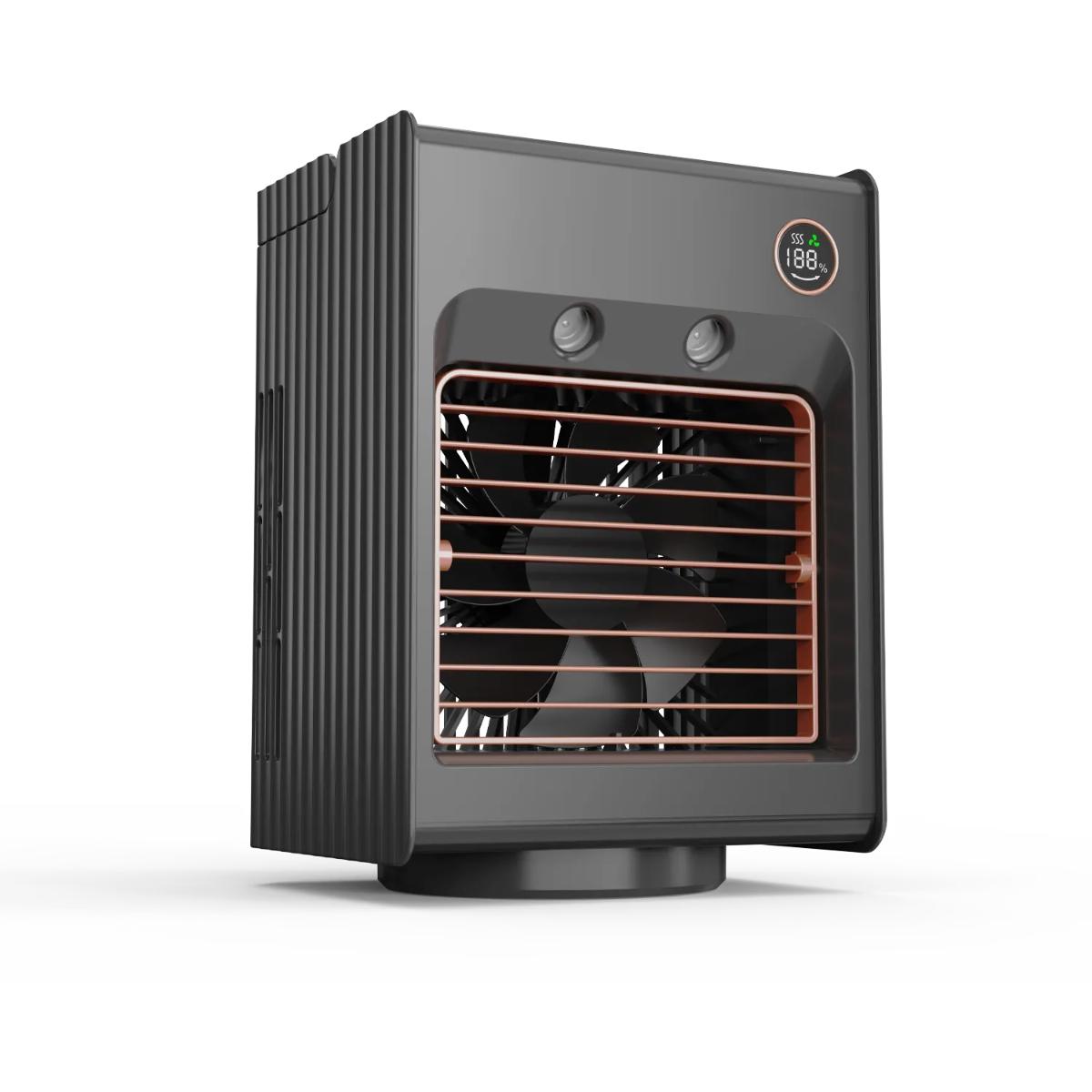 Porodo 4-in-1 Portable Cooling Fan & Mister