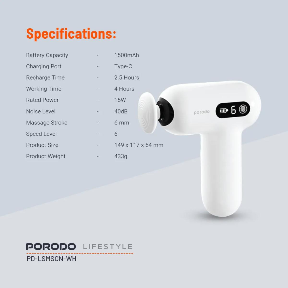 Porodo Lifestyle Active Precision Massager