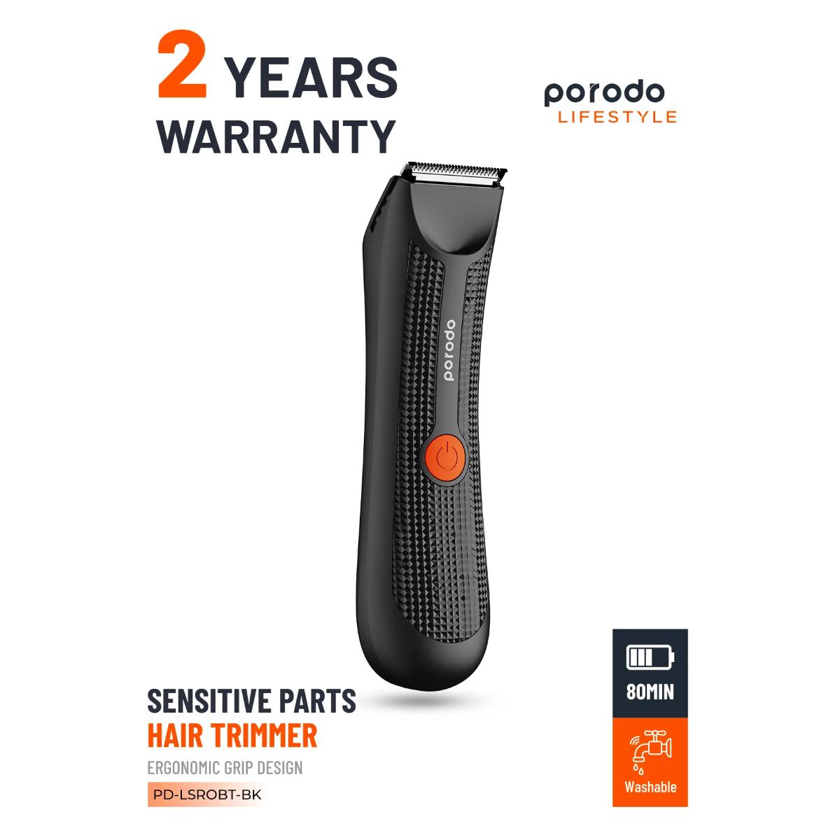 Porodo Lifestyle Sensitive Parts Hair Trimmer