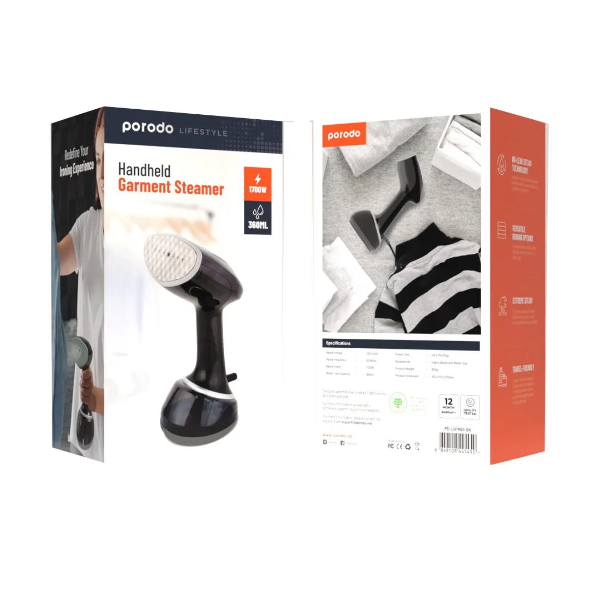 Porodo Lifestyle Handheld Garment Steamer