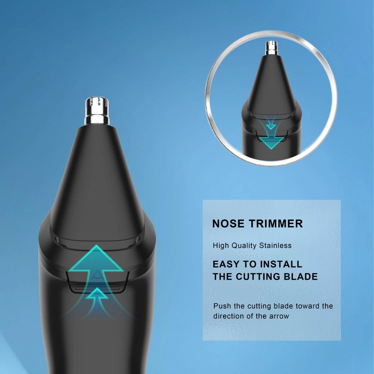 Porodo Multi-Purpose Stainless Steel Beard Trimmer