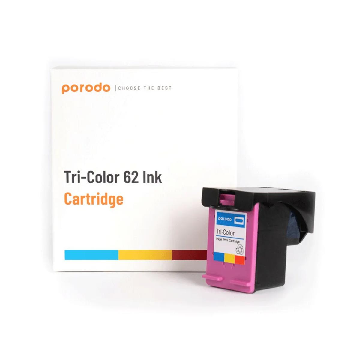 Porodo Tri-Color 62 Ink Cartridge