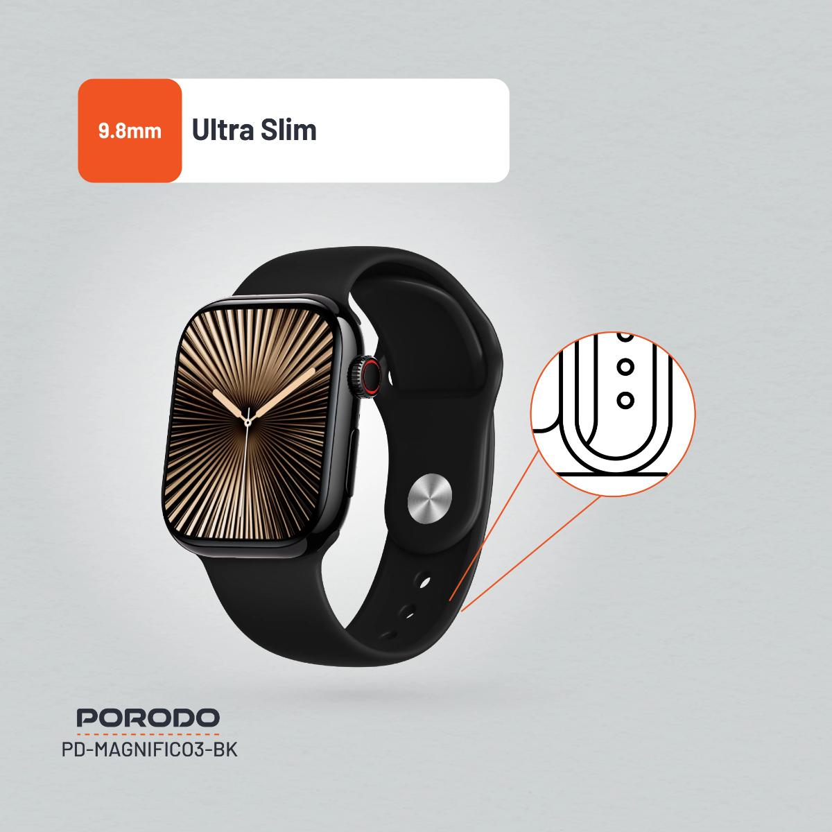 Porodo Magnifico 3 Smart Watch
