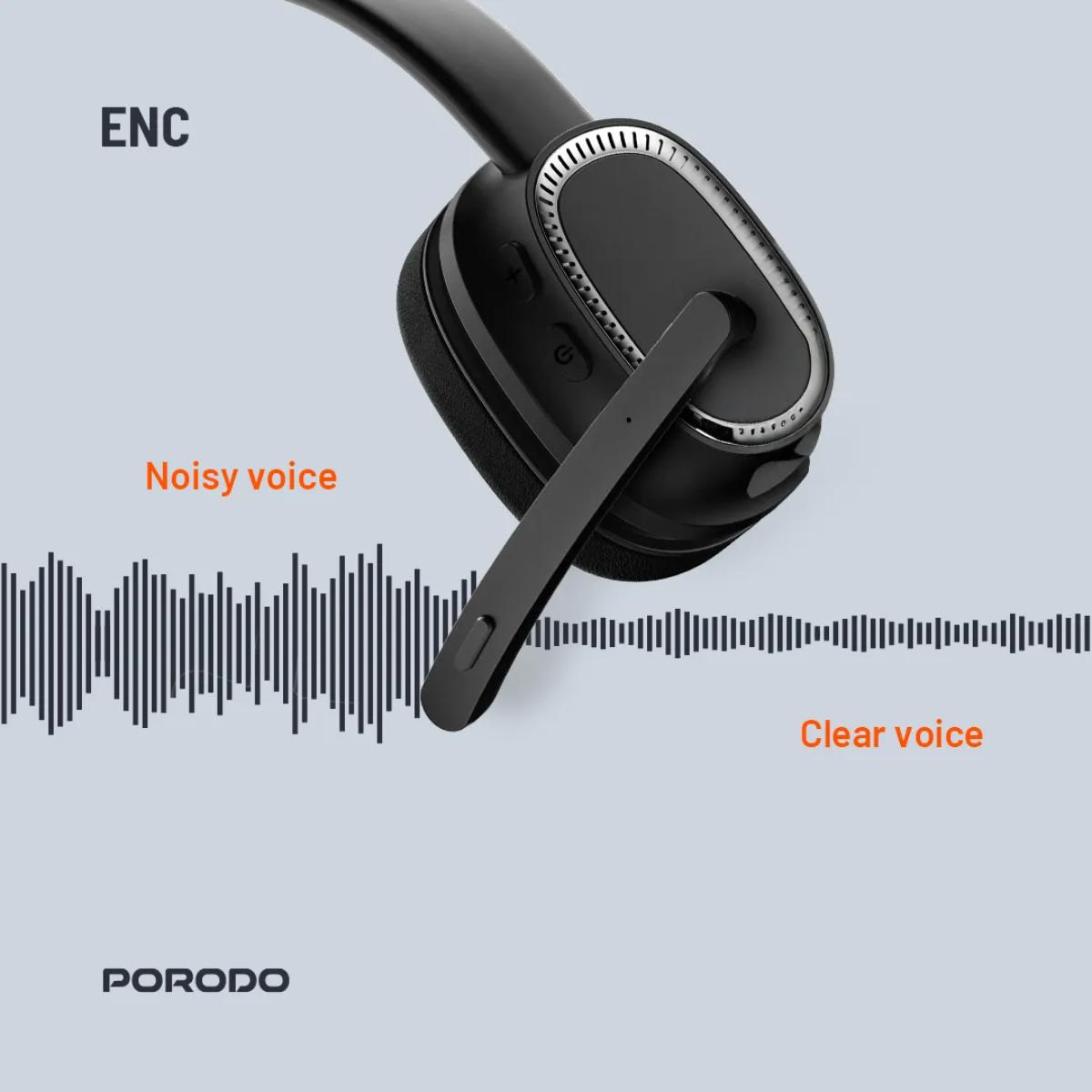 Porodo ENC Wireless Work Headphone