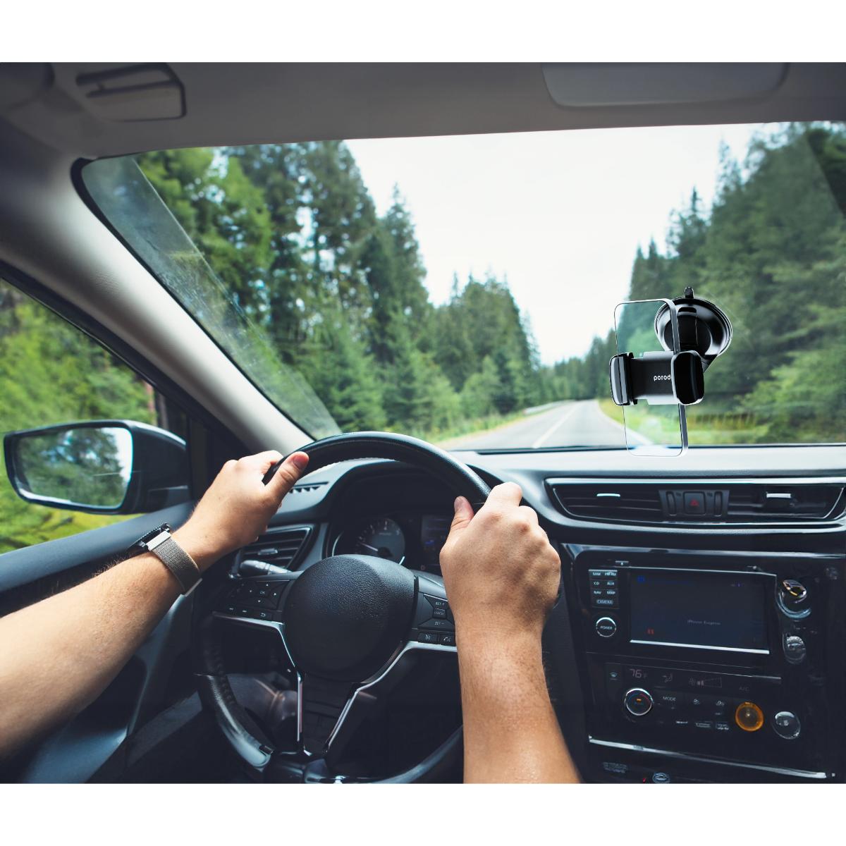 Porodo Universal Clamp Phone Mount