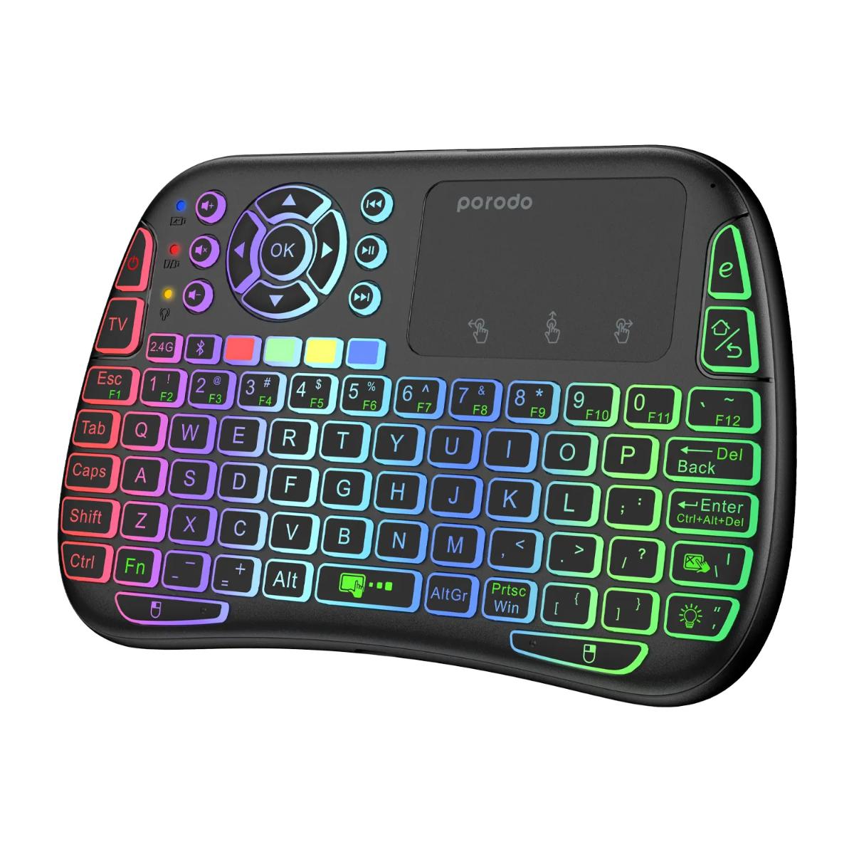 Porodo Universal Keyboard Remote & Mouse