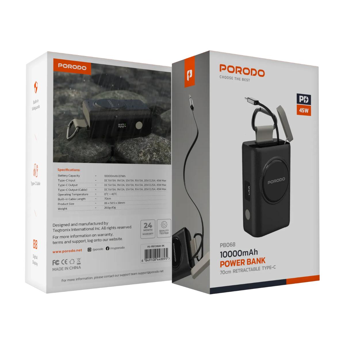Porodo Power Bank PB068 10000mAh