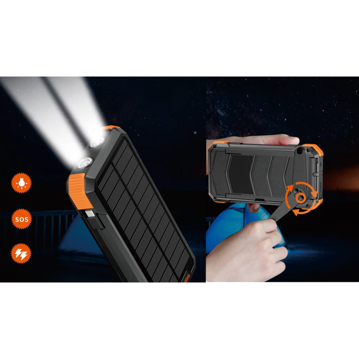 Porodo Power Bank PB070 20000mAh 4-Panel Solar