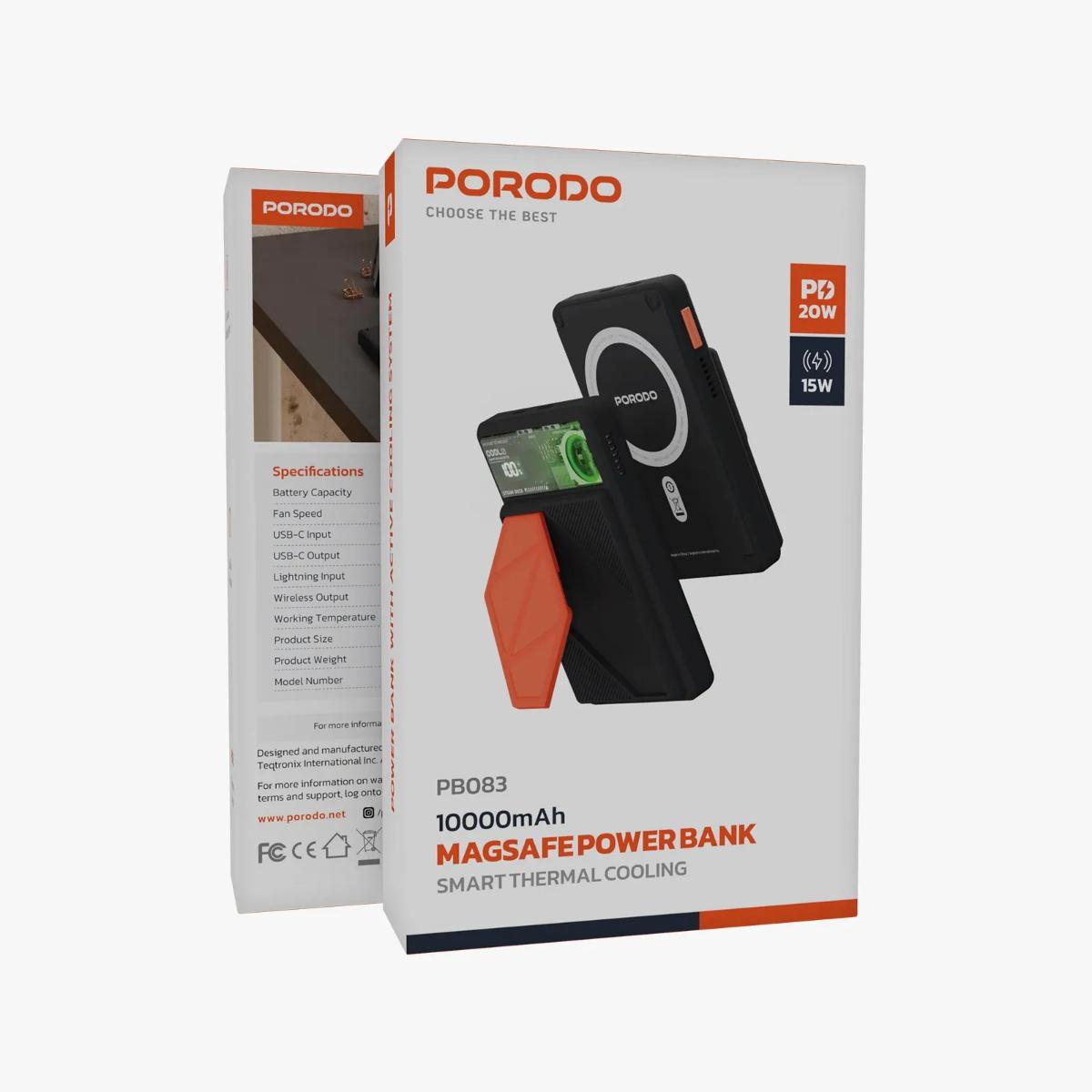 Porodo 10000mAh MagSafe Power Bank