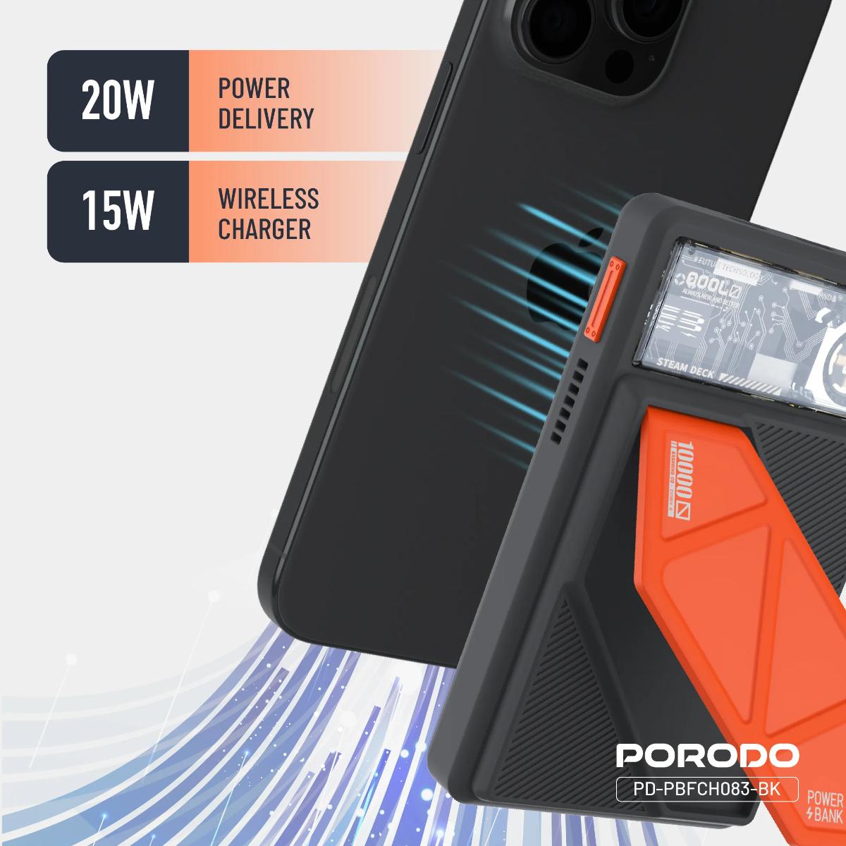 Porodo 10000mAh MagSafe Power Bank