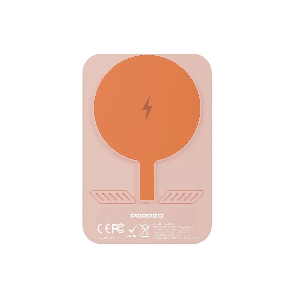 Porodo MagSafe Mirror Power Bank (5000mAh)
