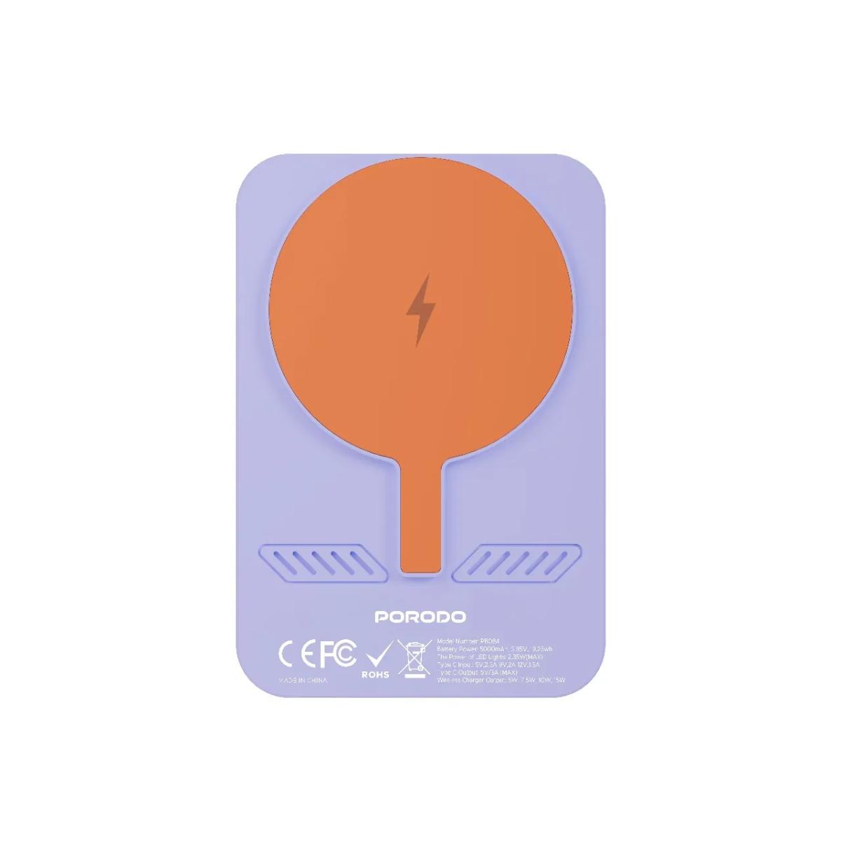 Porodo MagSafe Mirror Power Bank (5000mAh)