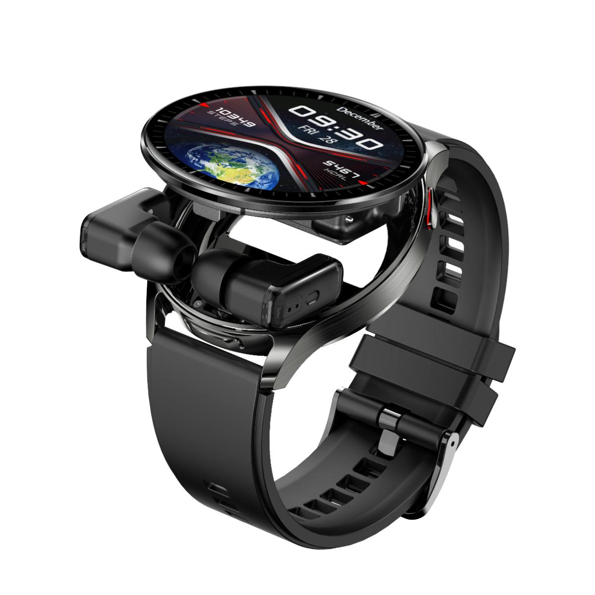 Porodo Pulse Smartwatch With Earbuds