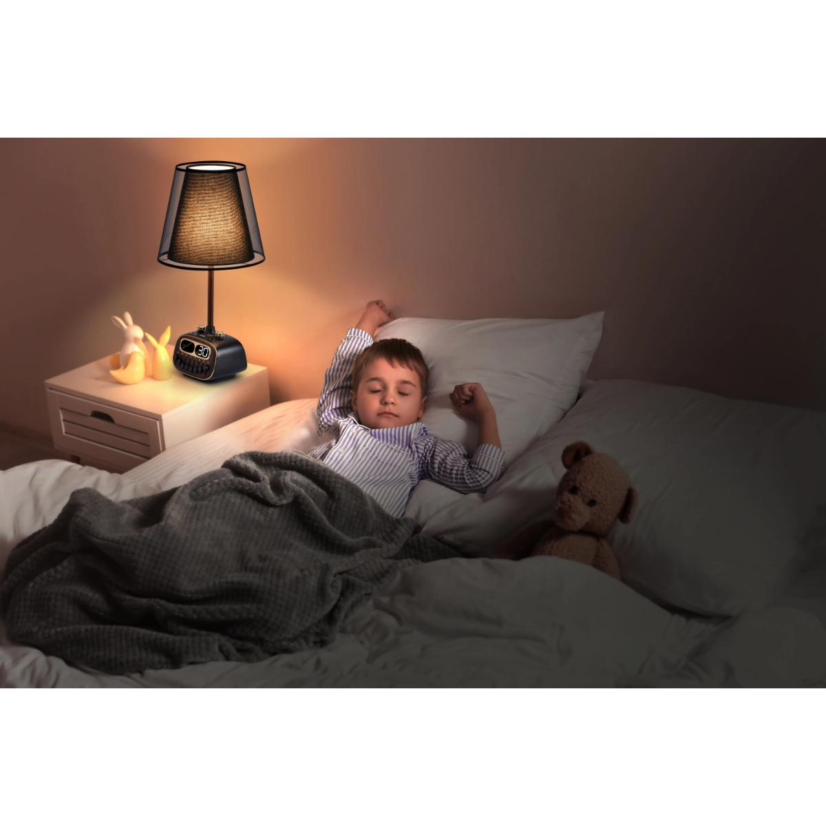 Porodo Lifestyle Retro Desk Lamp White-Noise & BT Speaker
