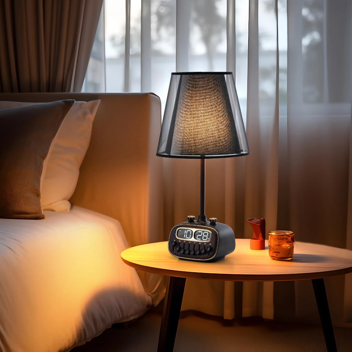 Porodo Lifestyle Retro Desk Lamp White-Noise & BT Speaker