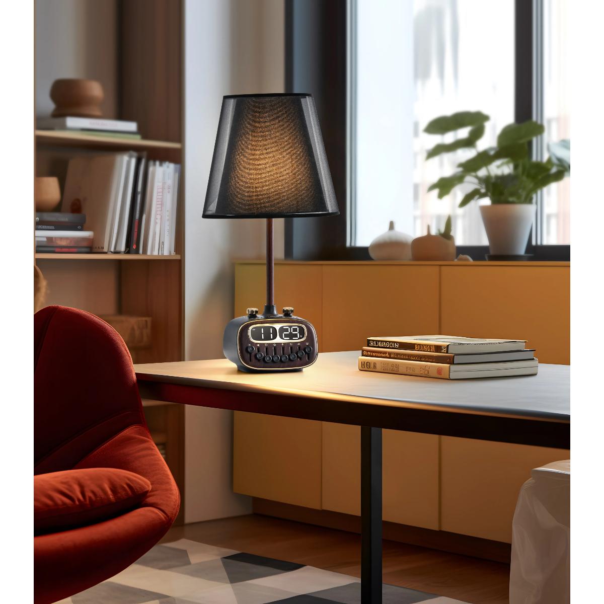 Porodo Lifestyle Retro Desk Lamp White-Noise & BT Speaker