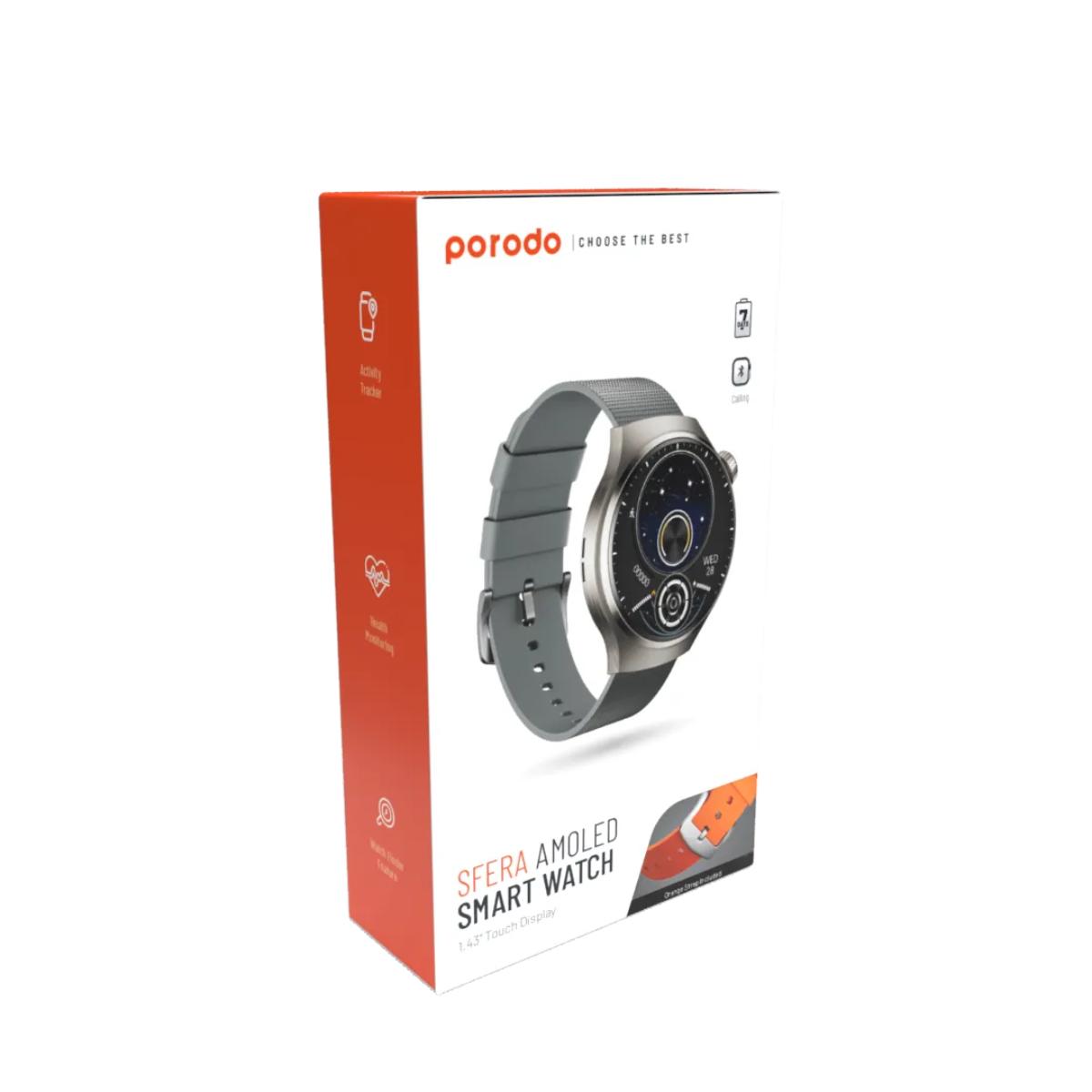Porodo Sfera Amoled Smart Watch