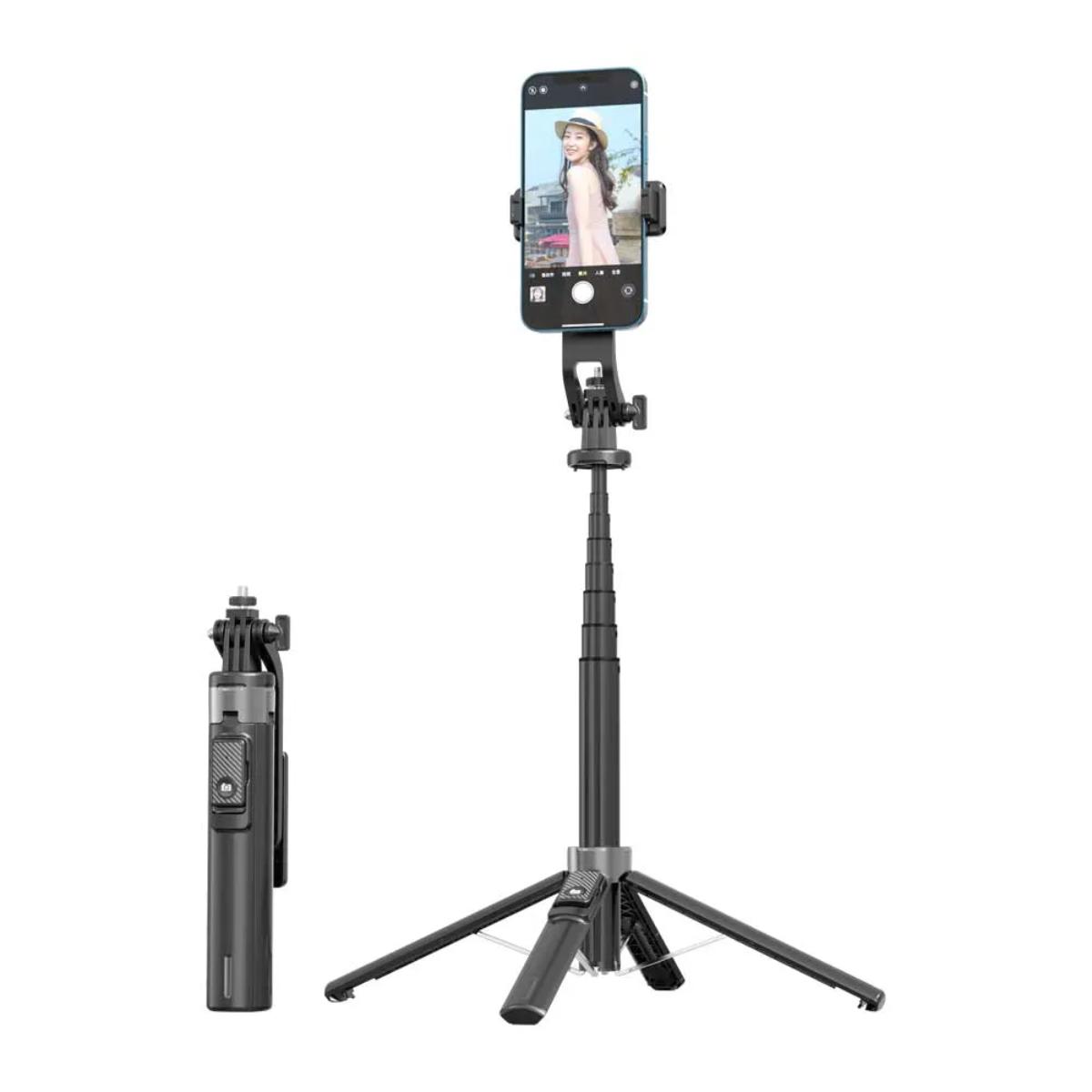 Porodo Dual Lighting Selfie Stick Remote Shutter