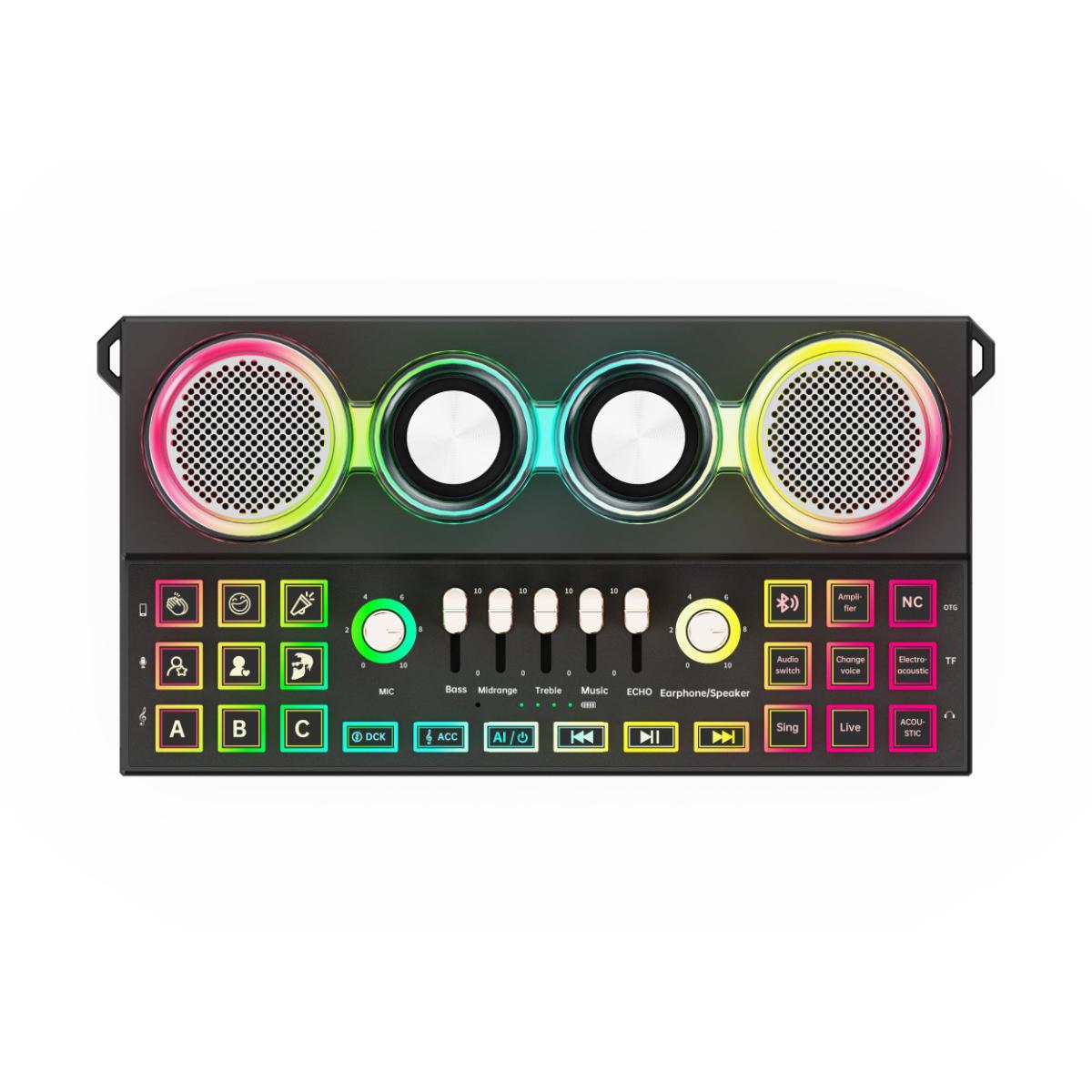 Porodo Audiolink Multi-Platform Audio Mixer & Speaker