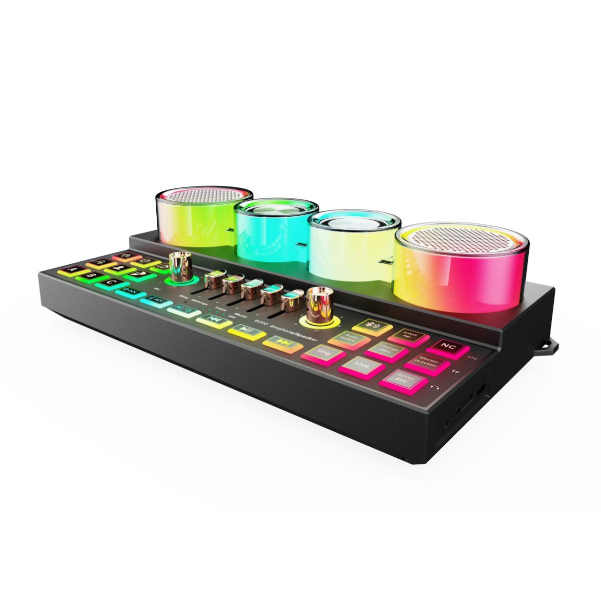 Porodo Audiolink Multi-Platform Audio Mixer & Speaker