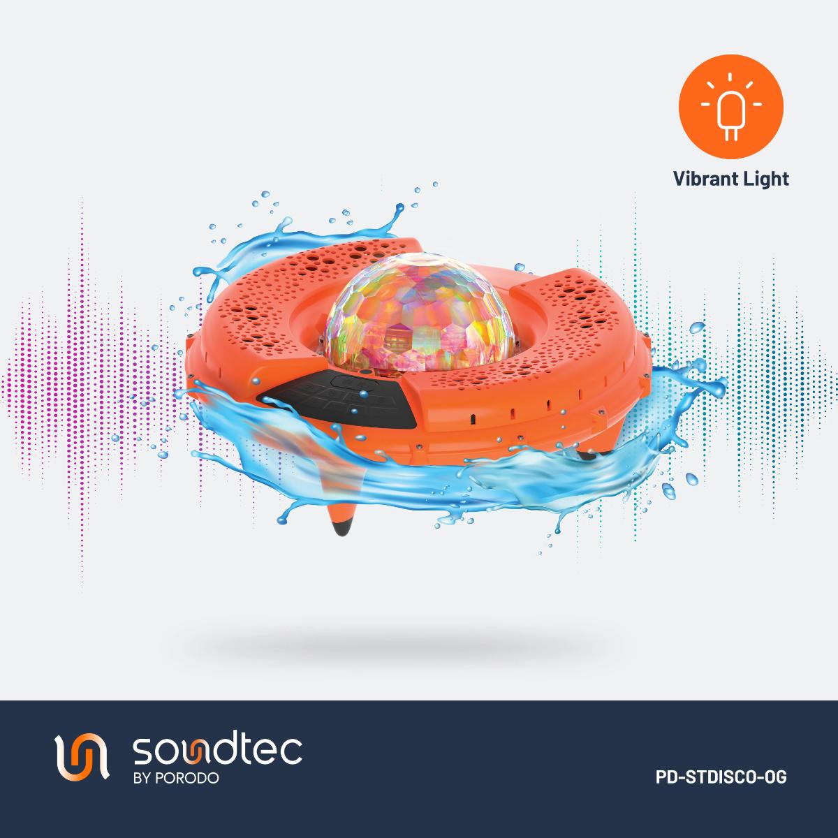 Porodo Soundtec Aqua Blast Floating Wireless Speaker