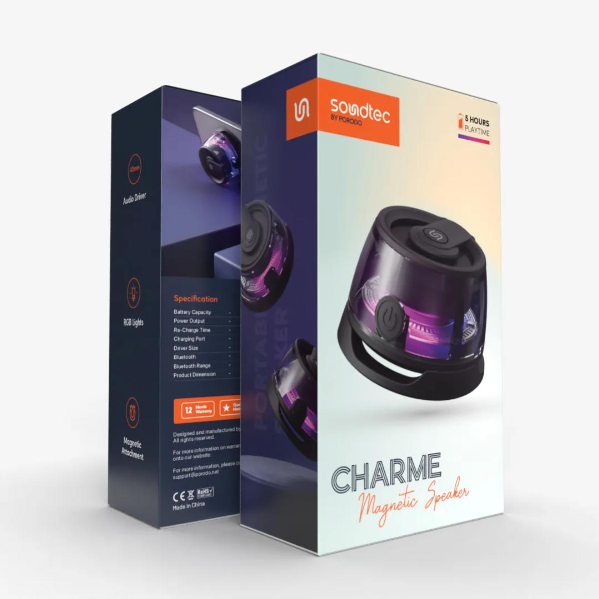 Porodo  Charme Magnetic Speaker